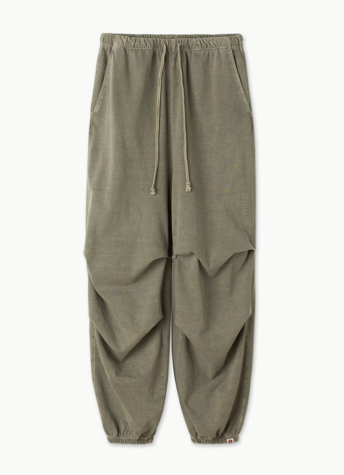 Double tuck pants_Grey Khaki