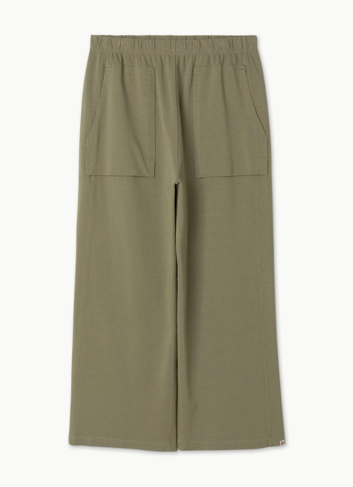 Out pocket straight pants (For Men)_Khaki