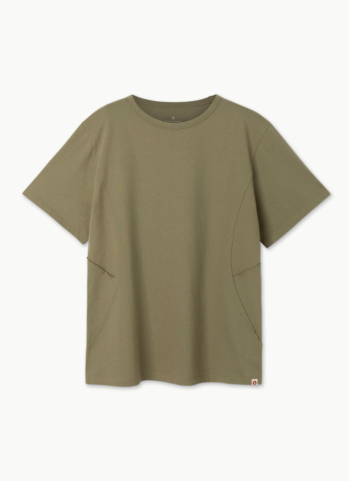 Circle short sleeve (For Men)_Khaki