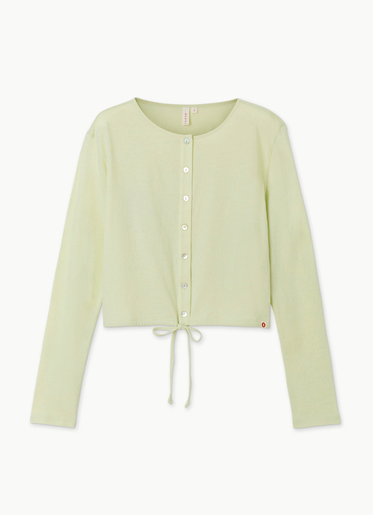 Tied cardigan_Lint