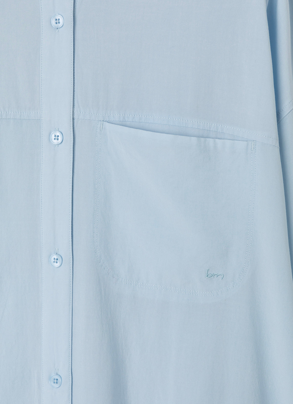 Easy pocket shirts_Light Blue