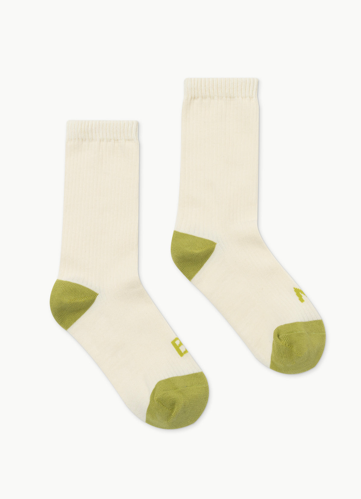 Rib ankle socks #2_Green Multi