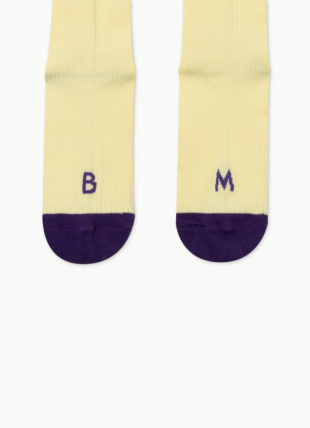 Rib ankle socks #2_Purple Multi