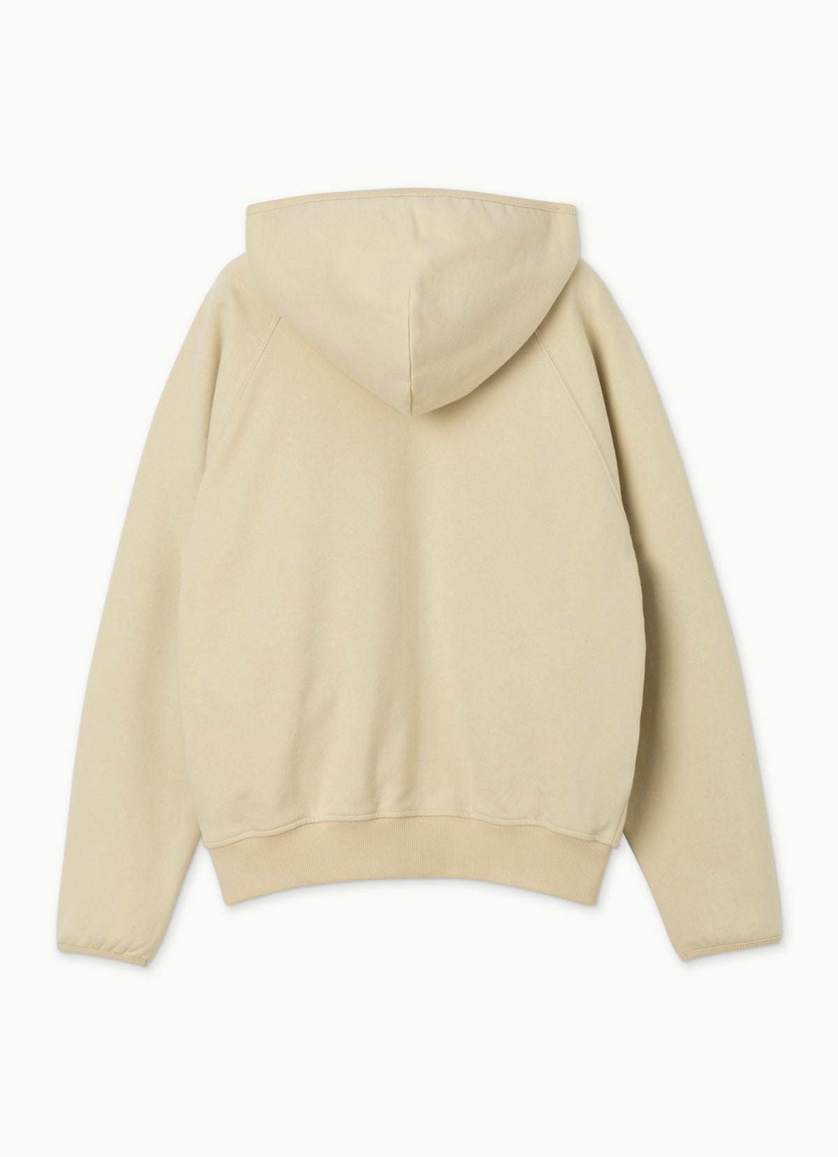 Olah hoodie zip-up (Unisex)_Yellow Beige