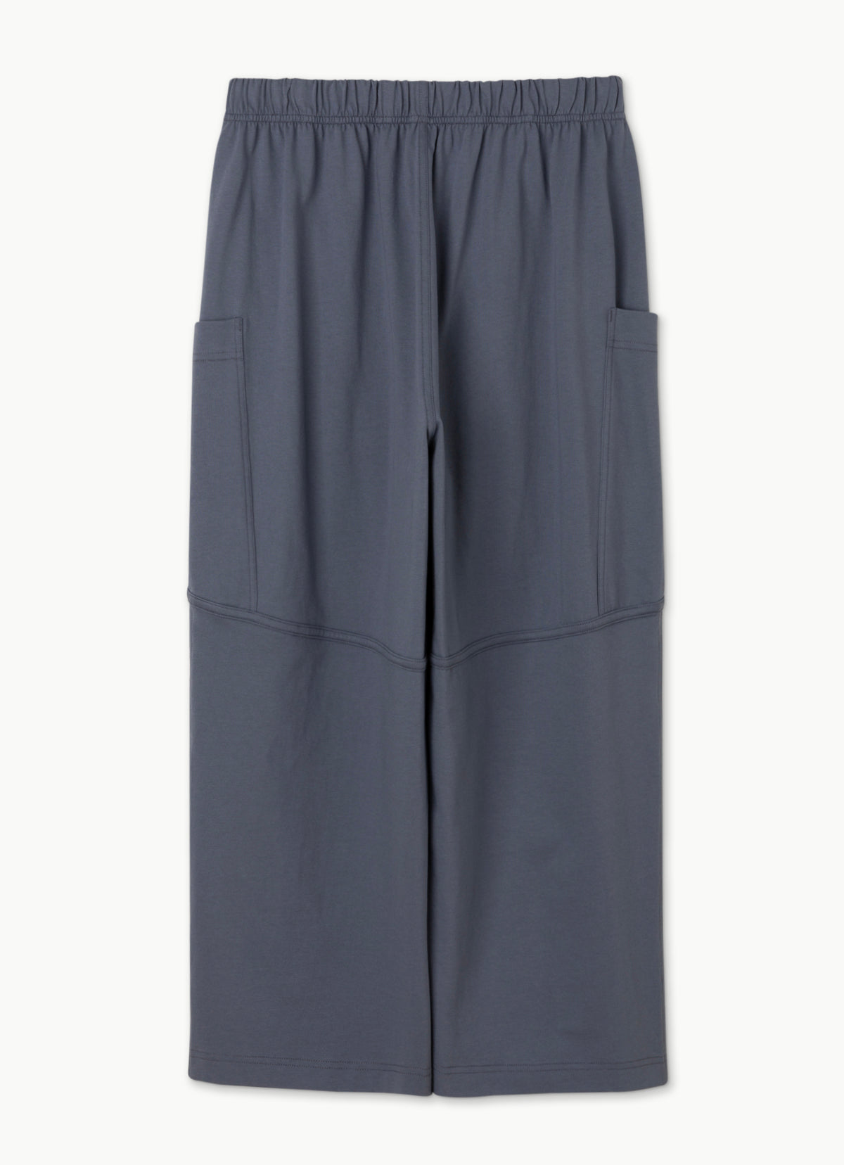 Out pocket crop pants (Unisex)_Grisaille