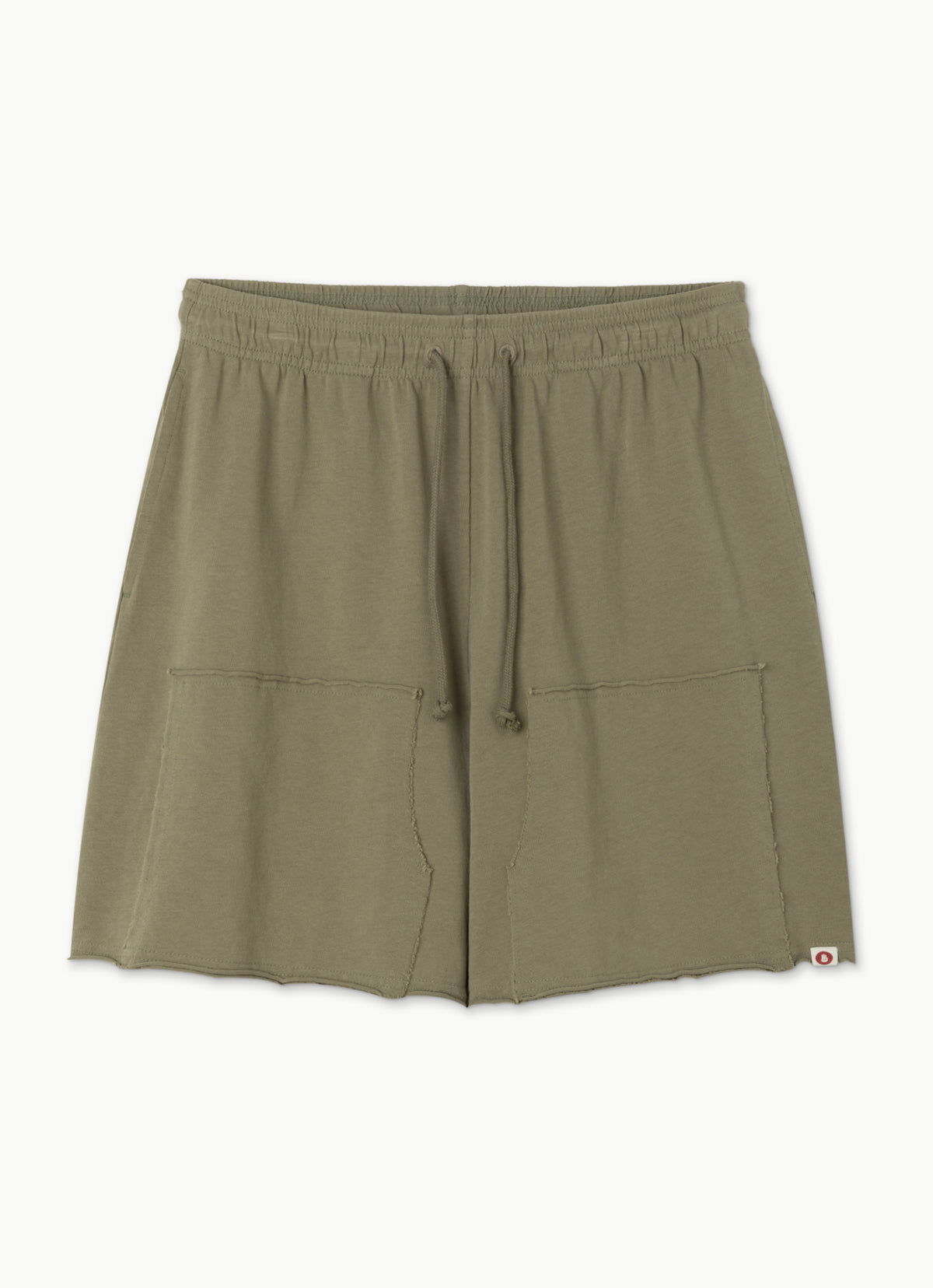 Out pocket shorts (Unisex)_Khaki