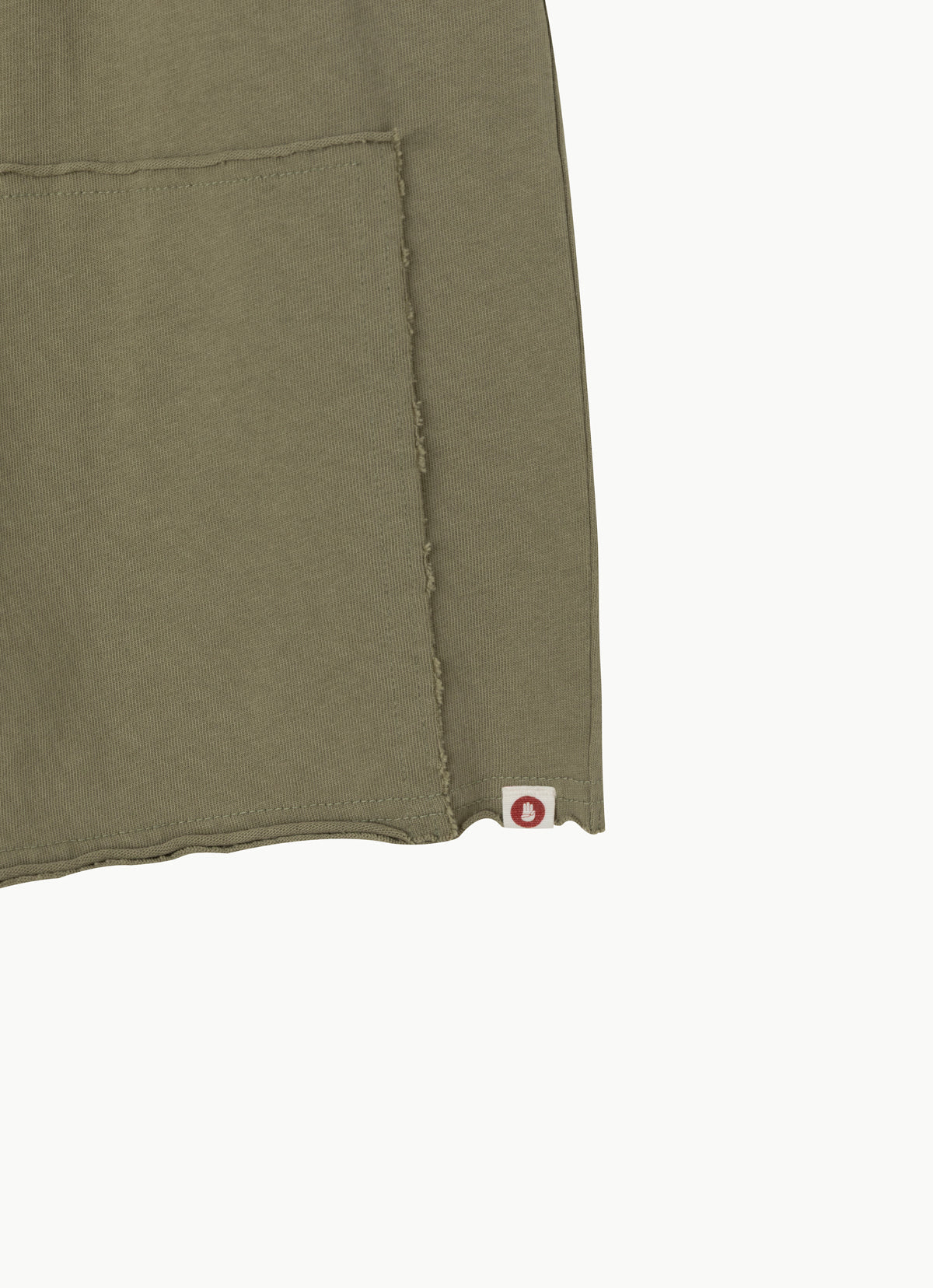 Out pocket shorts (Unisex)_Khaki