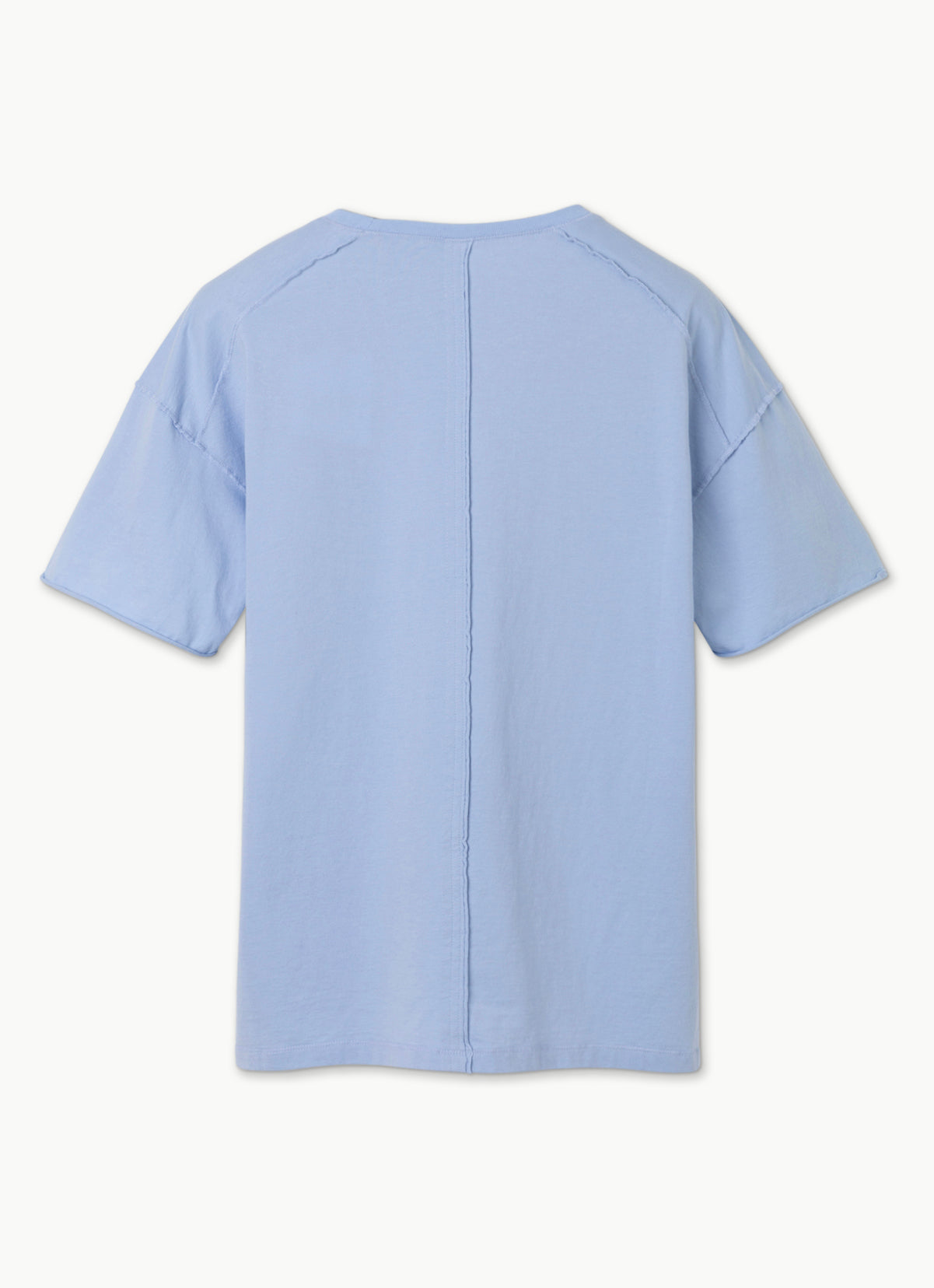 Lined short sleeve (Unisex)_Purple Impression