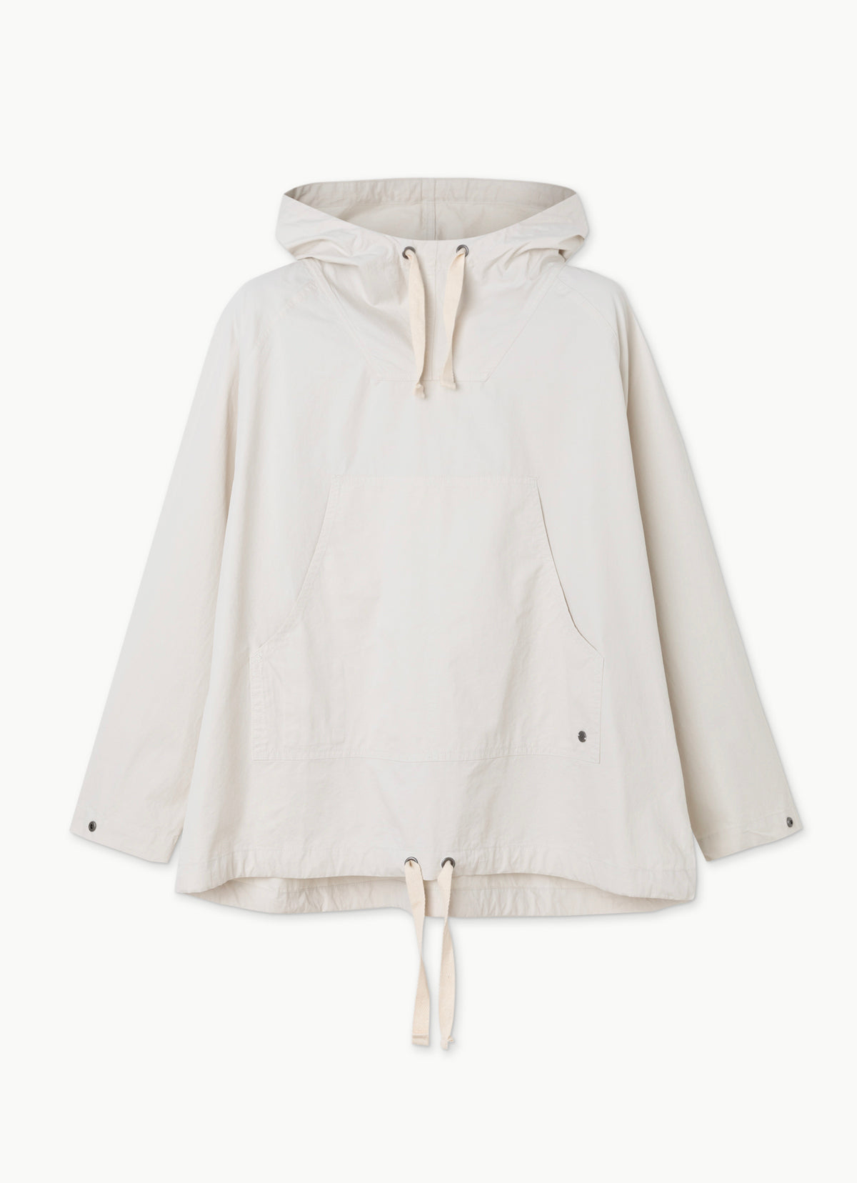 Out pocket hoodie anorak (Unisex)_Grey