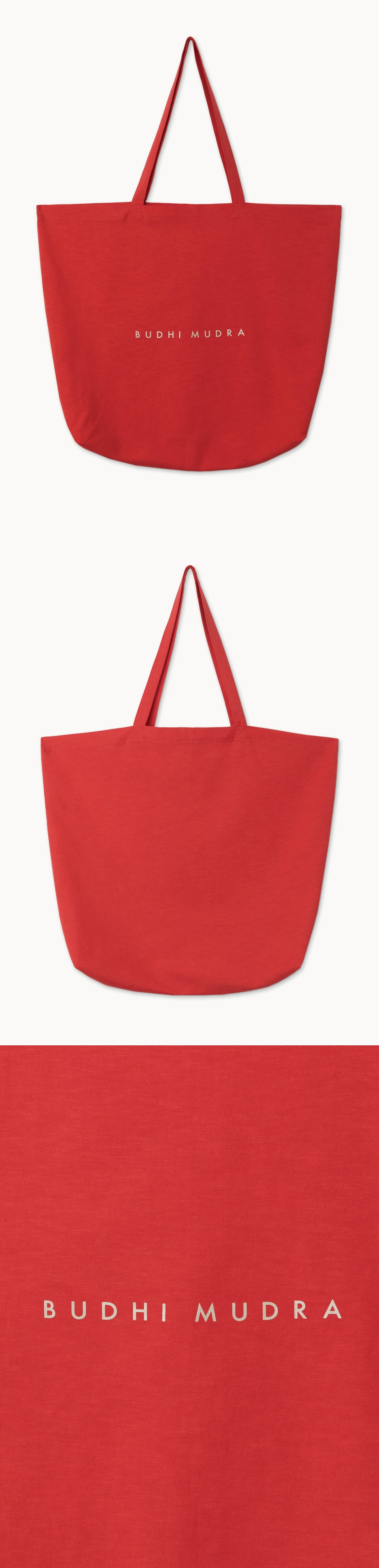 BM linen big bag_Red
