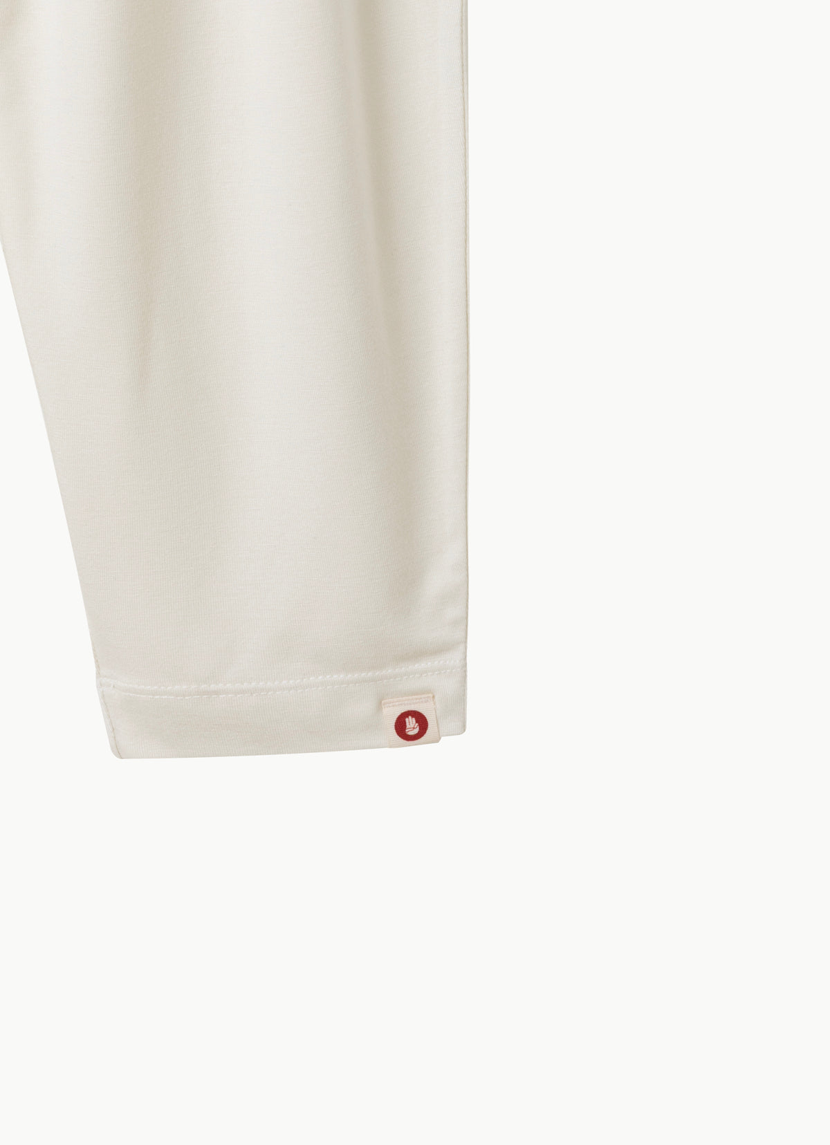 Shirring crop pants_Light Gray