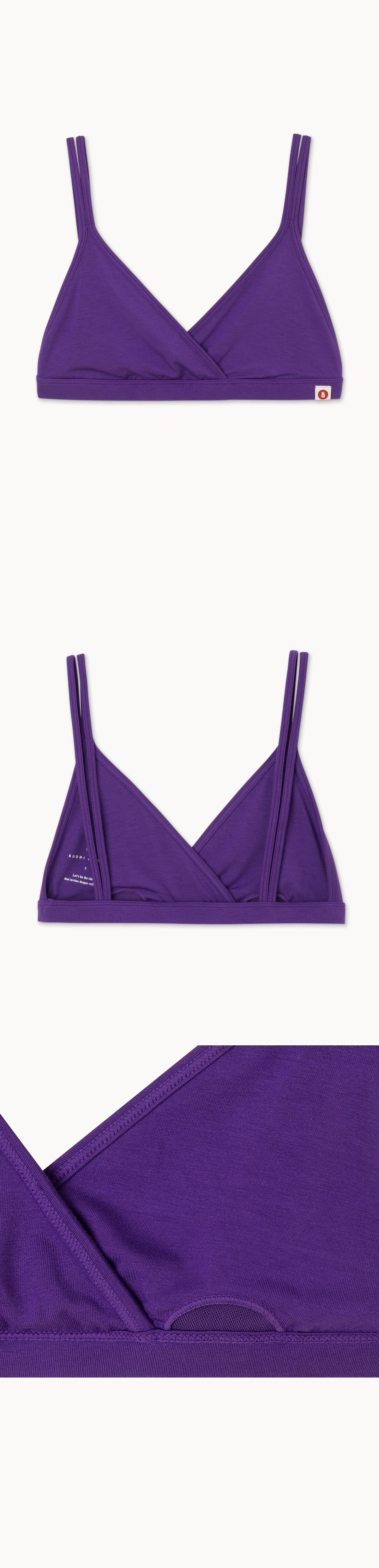 Riak bra top_Tillandsia Purple
