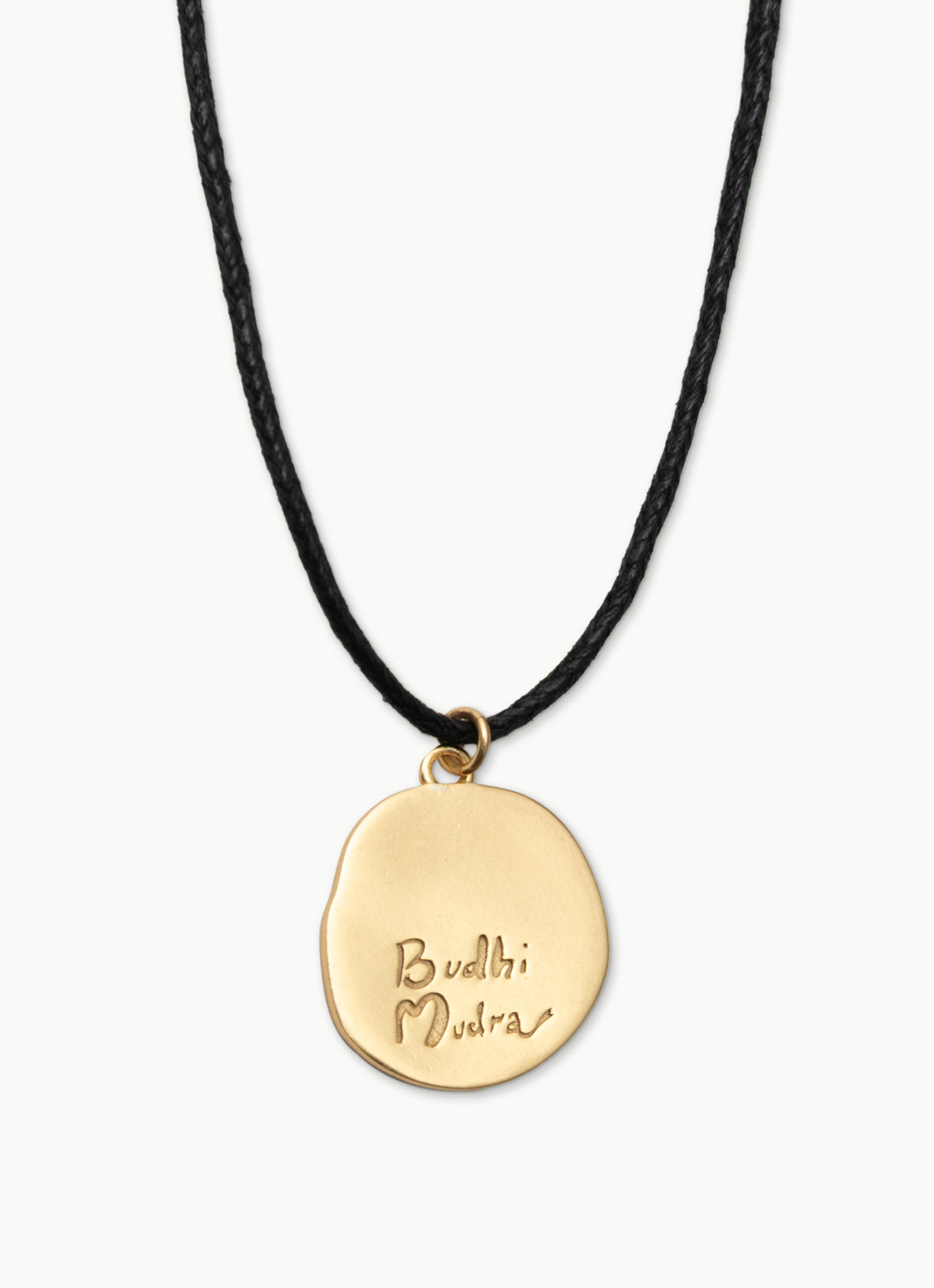 Symbol necklace (moon)_Gold