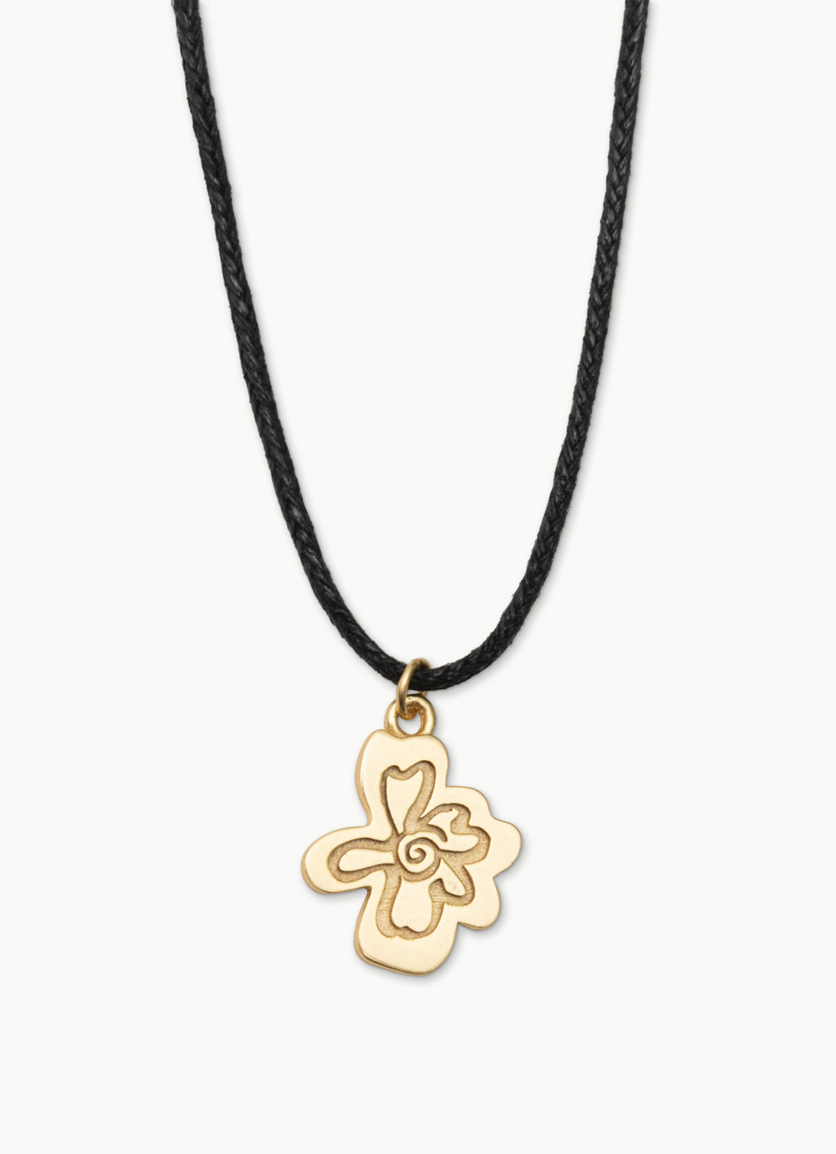 Symbol necklace (Flower)_Gold