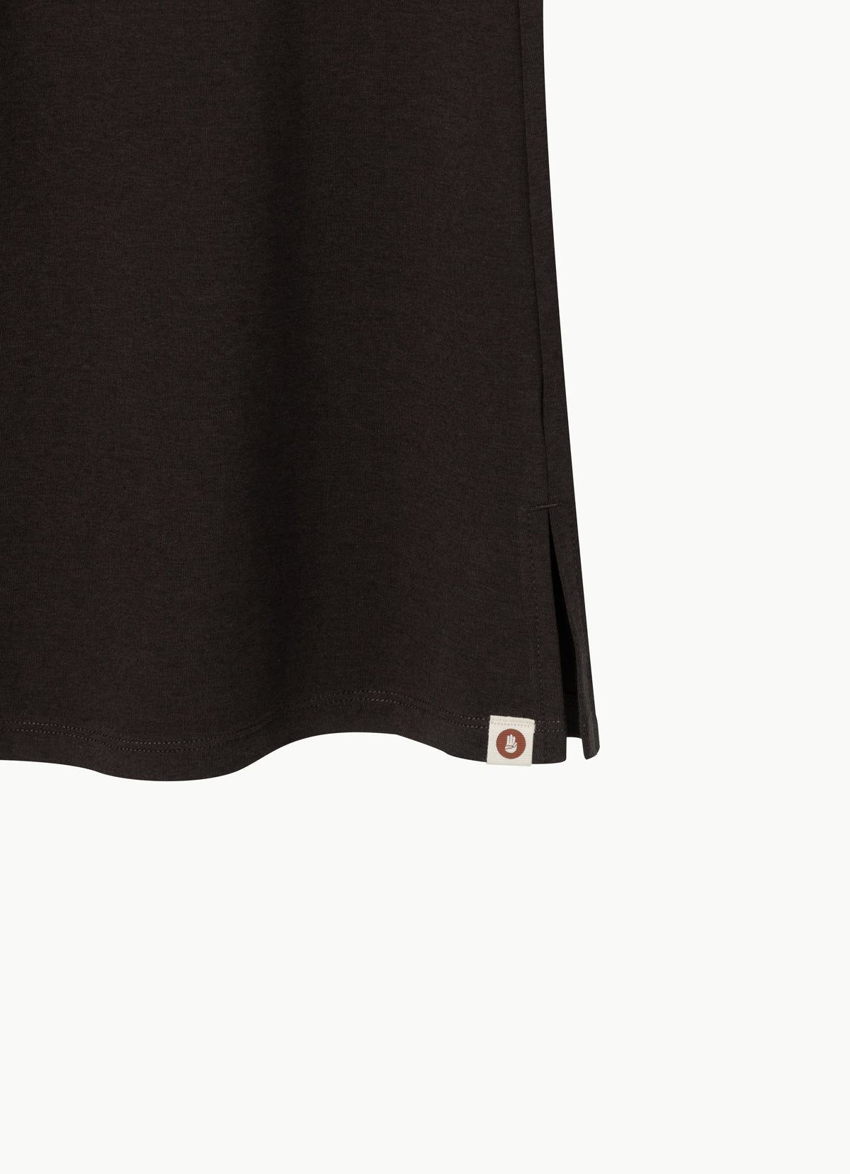Side slit bootcut pants_Chocolate Plum