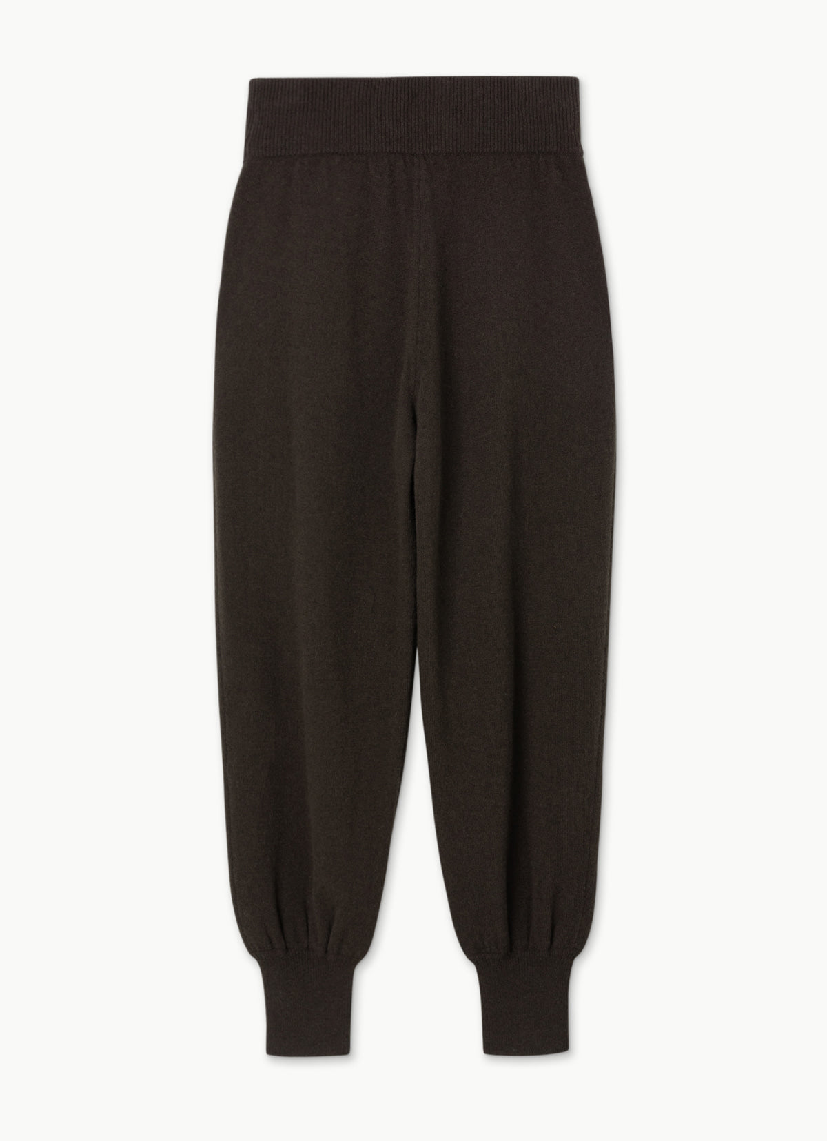 Slim knit jogger_Chocolate Plum