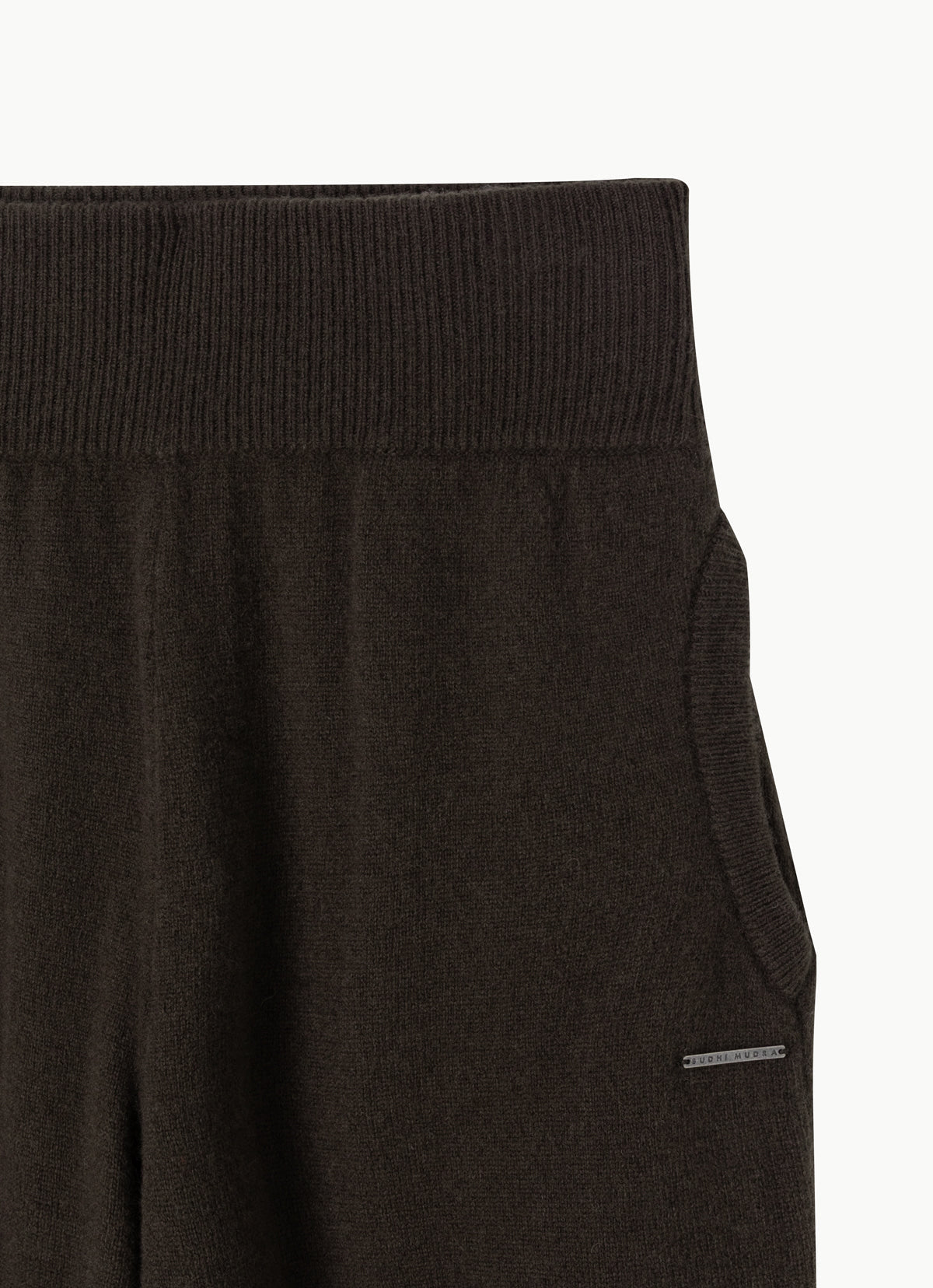 Slim knit jogger_Chocolate Plum