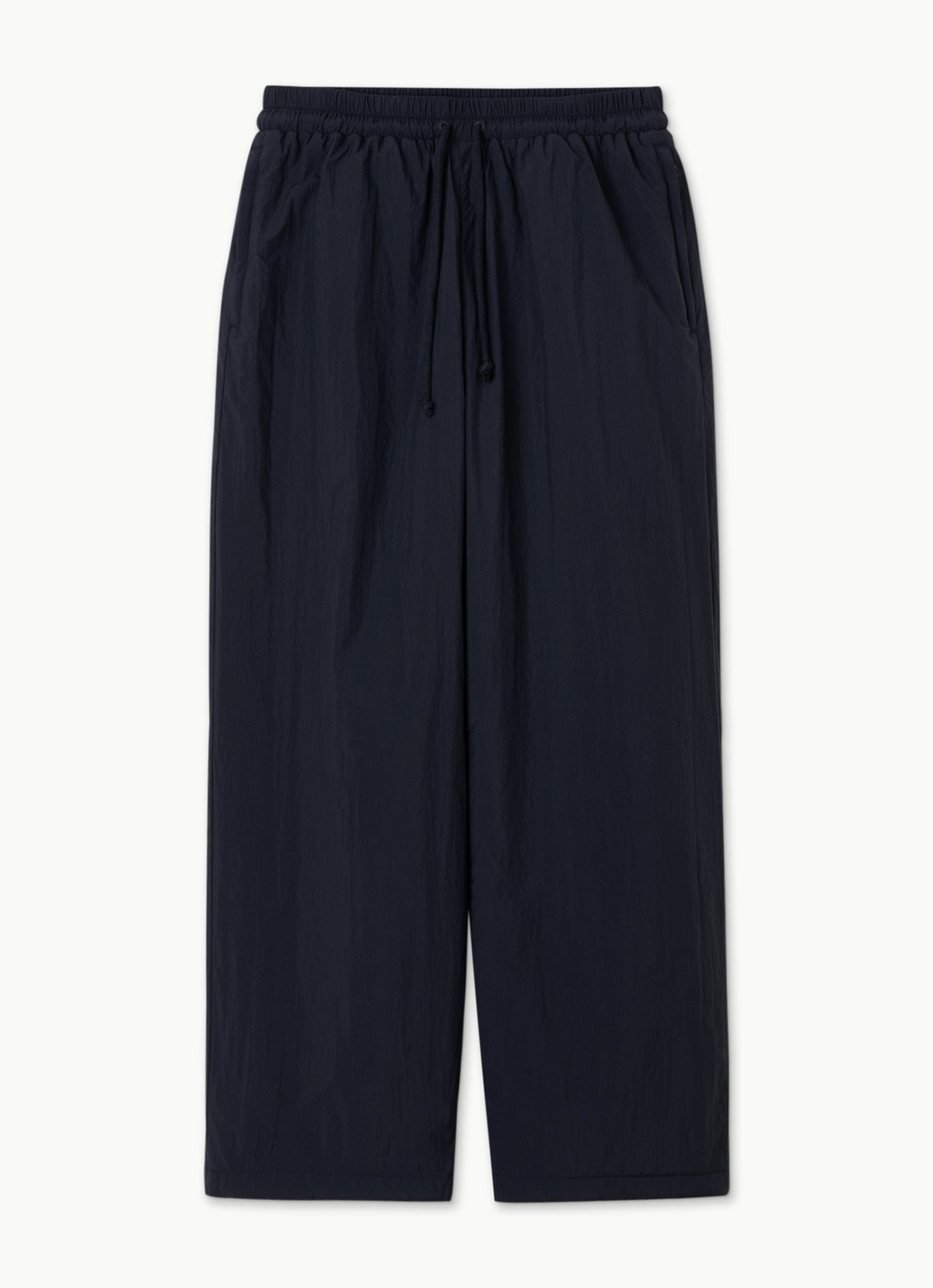 Padded wide pants_Sky Captain