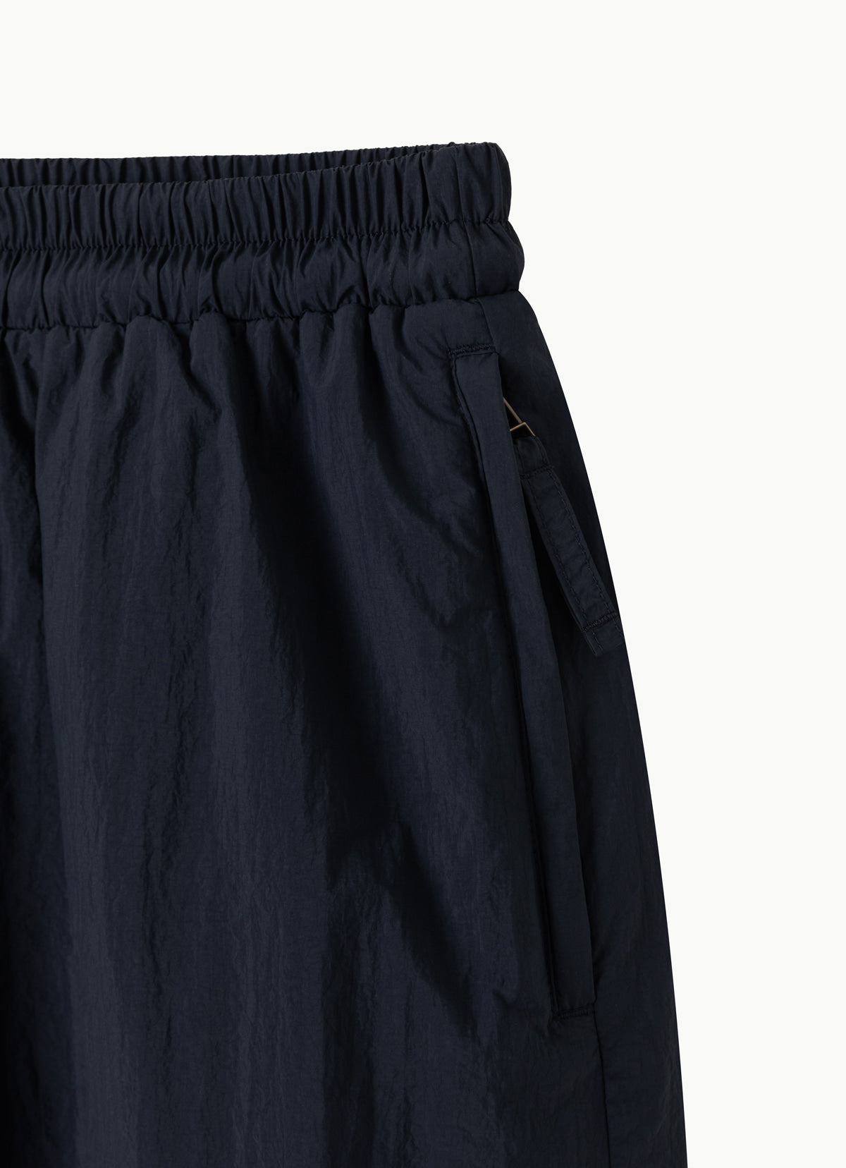 Padded wide pants_Sky Captain