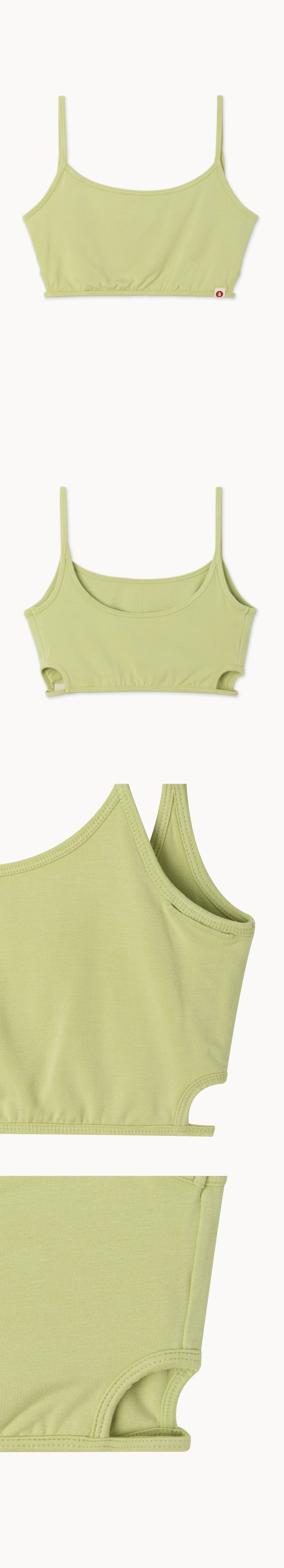Side cut bra top_Nile
