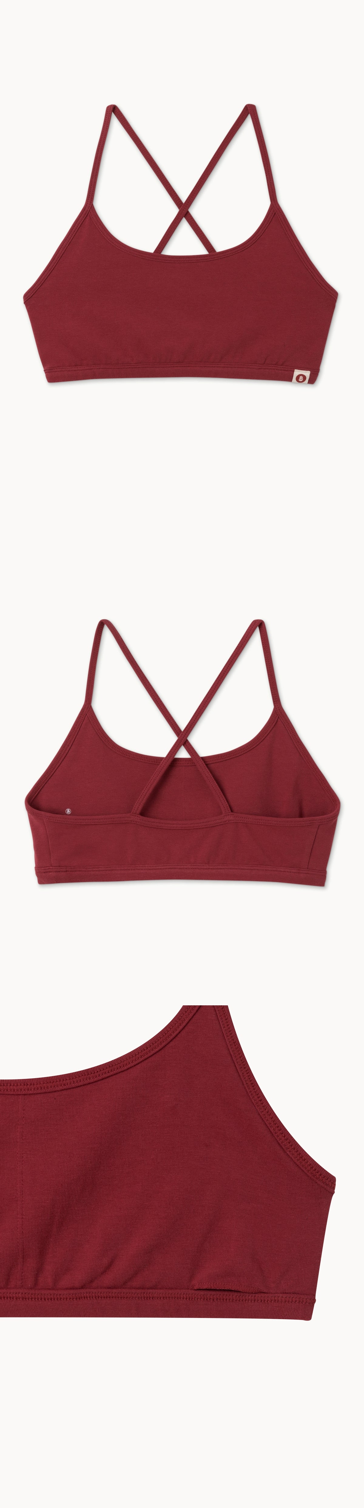 Comfort bra top_Karanda Red