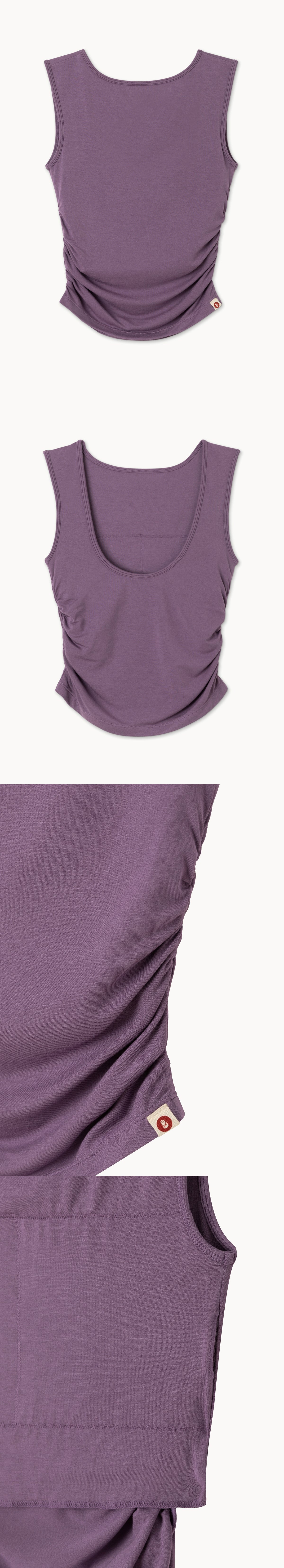 Bandha tank top_Grape Jam