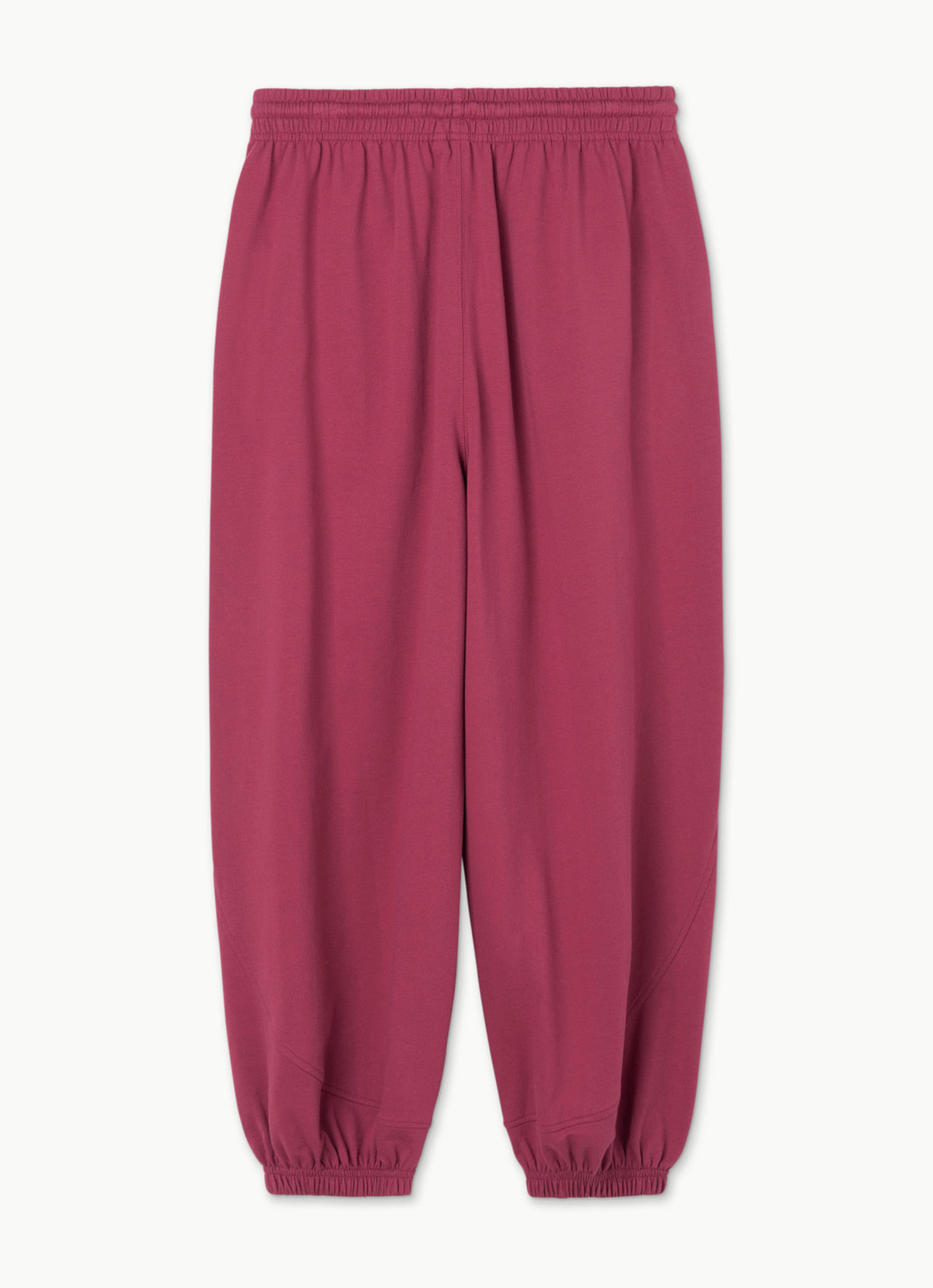 Diagonal jogger pants (Zurry ver.) (Unisex)_Red Bud