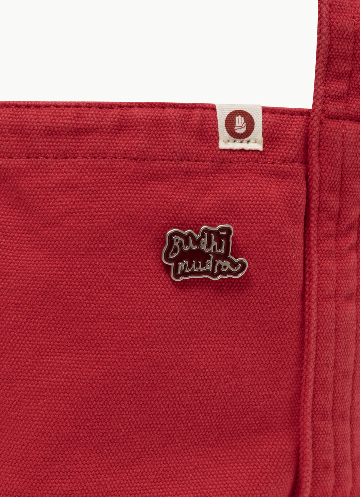 Round snap bag_Red