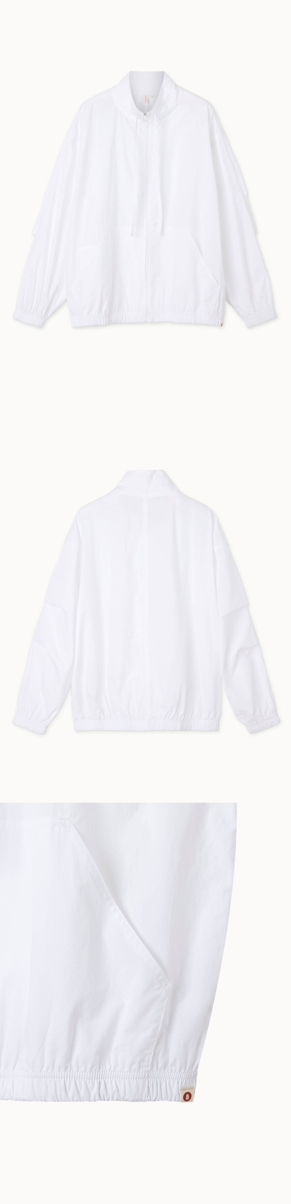 Kabocha zip-up_White