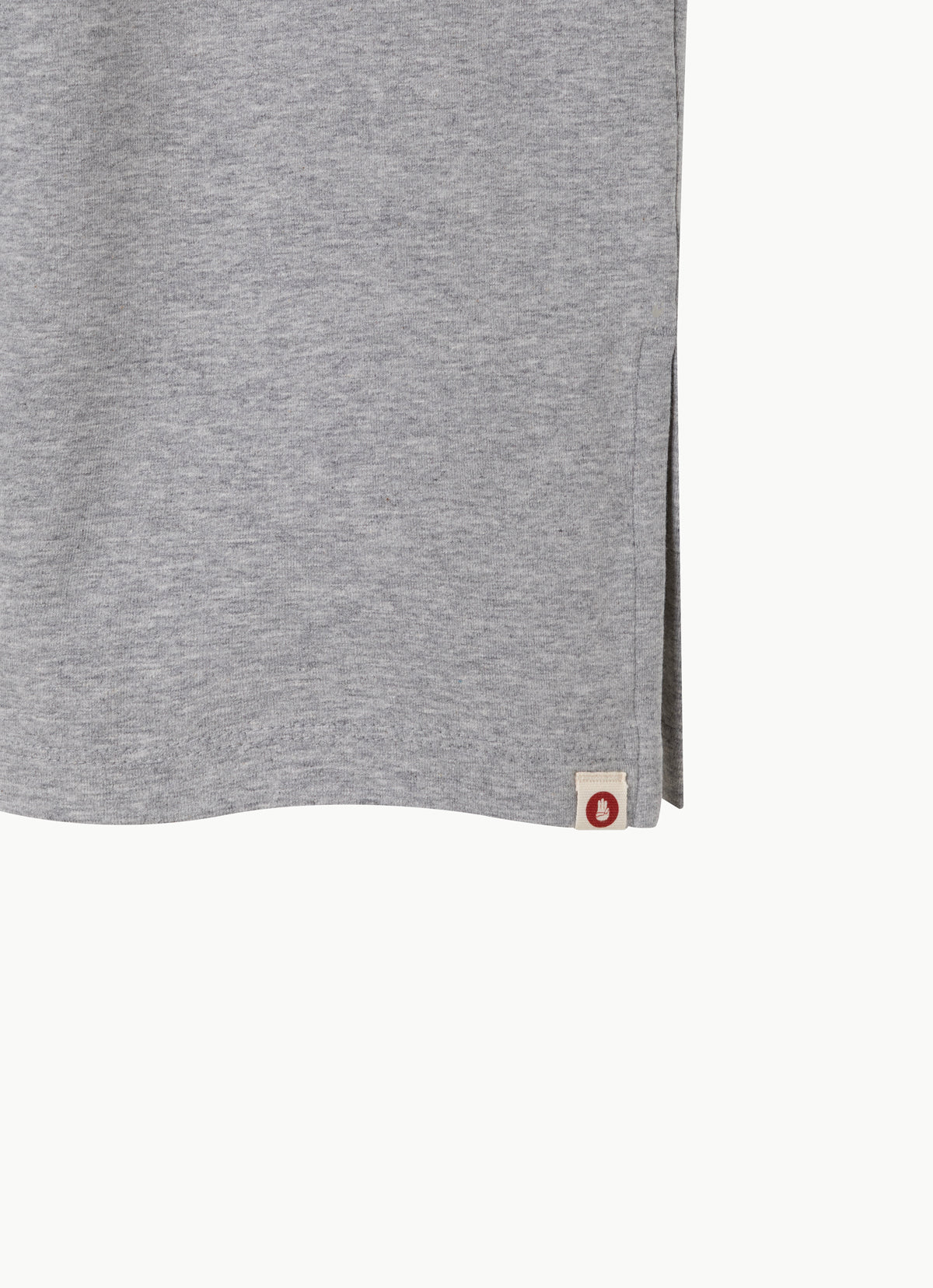 Biker middle pants_Dark Melange Grey