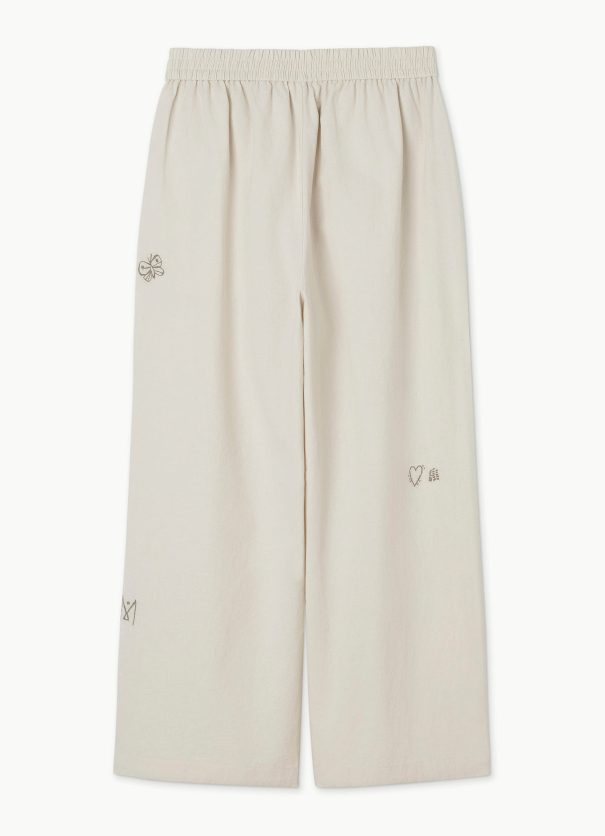 Kasih Wide pants_Bone White