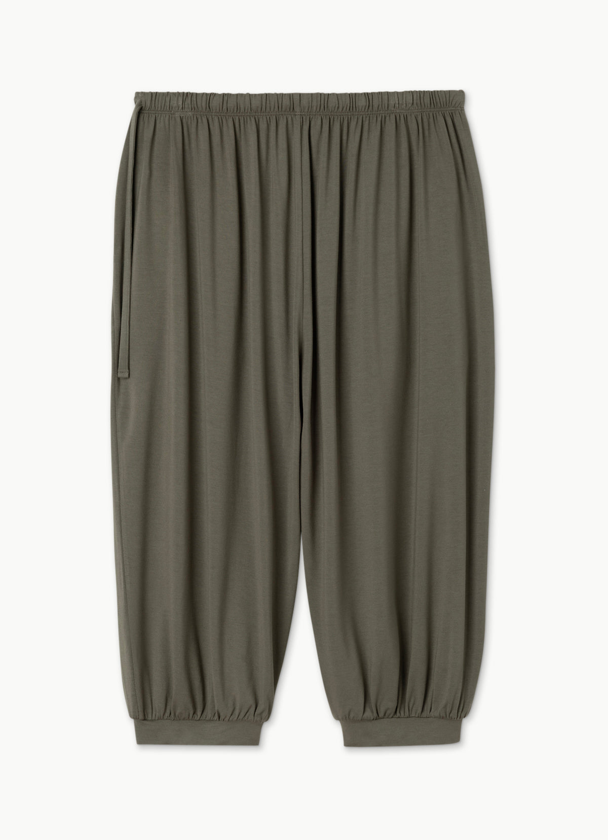 Shirring half pants_Bungee Cord