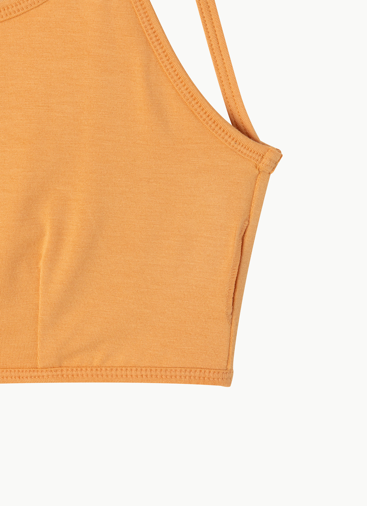 Tri hole bra top_Marigold
