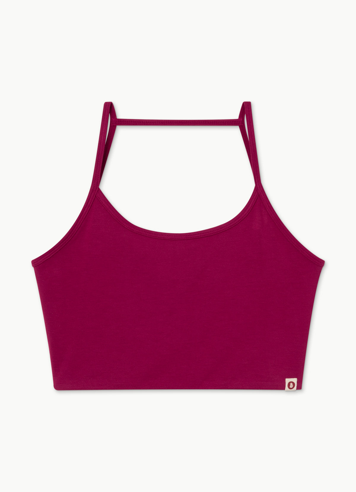 String trio bra top #2_Persian Red