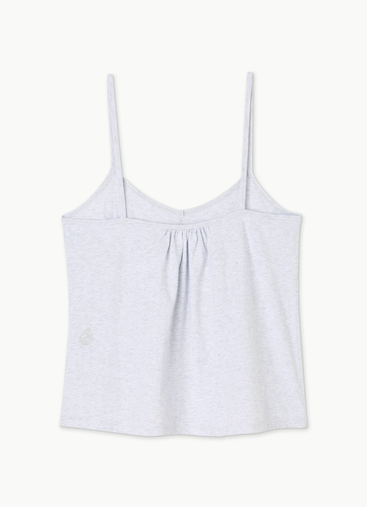 Kasih shirring top_Melange Grey
