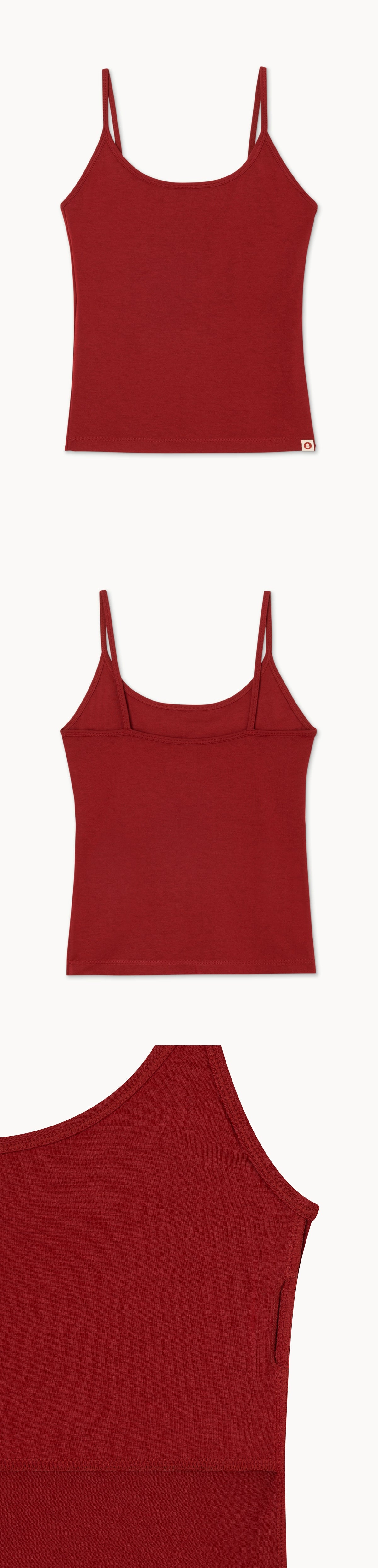 Carrie tank top_Rythmic Red