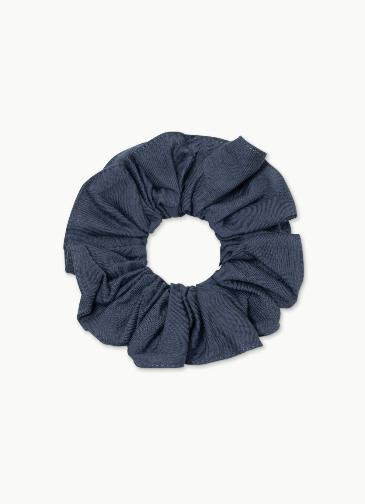 BM soft scrunchie_Grey Blue