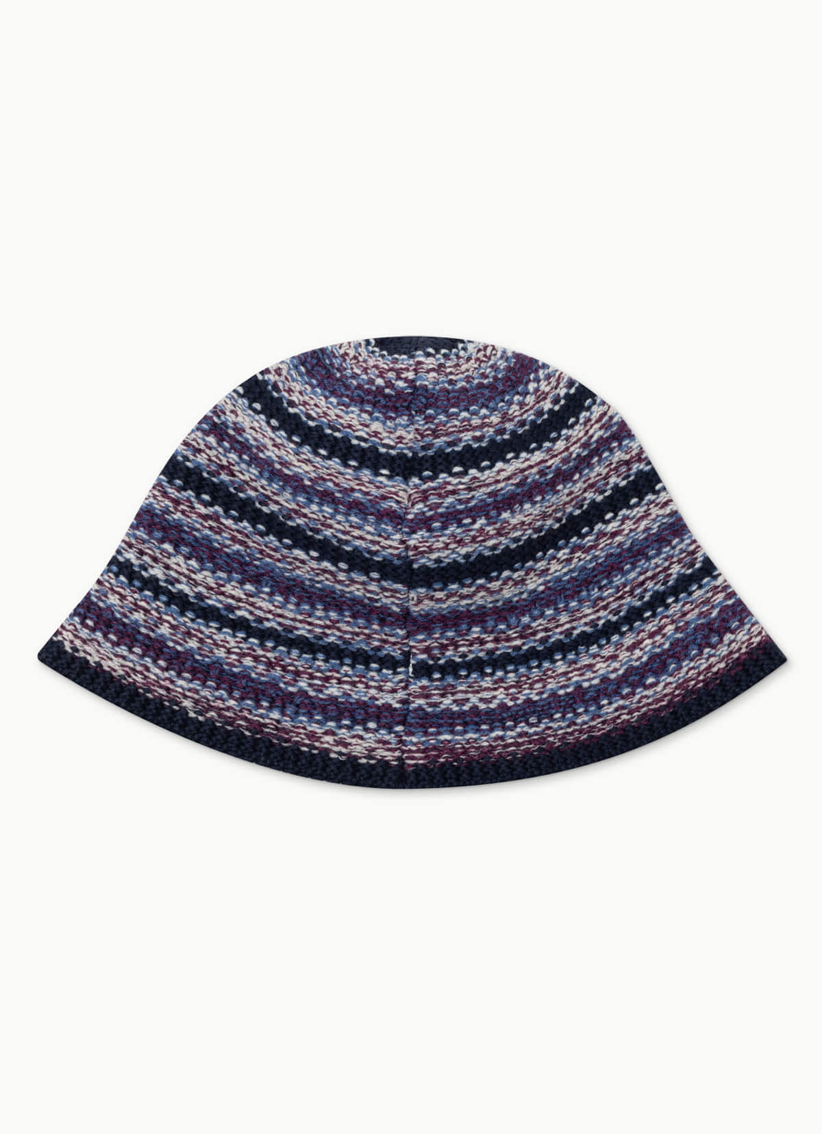 BM deep bucket hat_Navy Multi