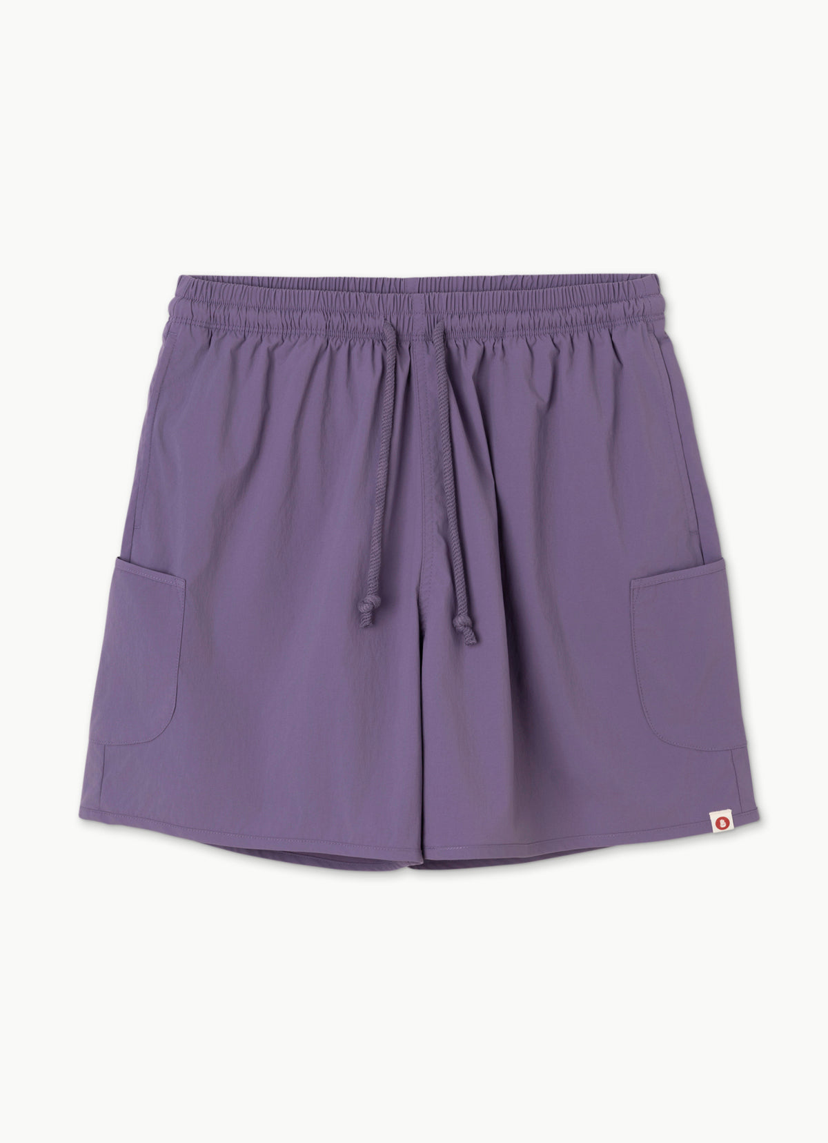 Pocket wide shorts (Unisex)_Grape Compote