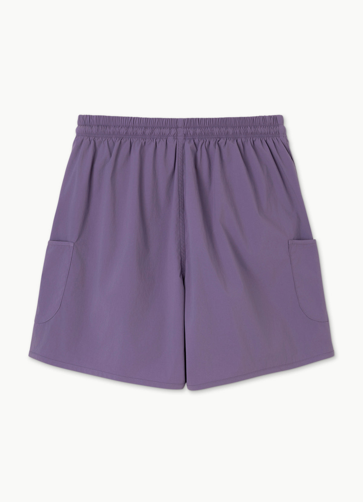 Pocket wide shorts (Unisex)_Grape Compote