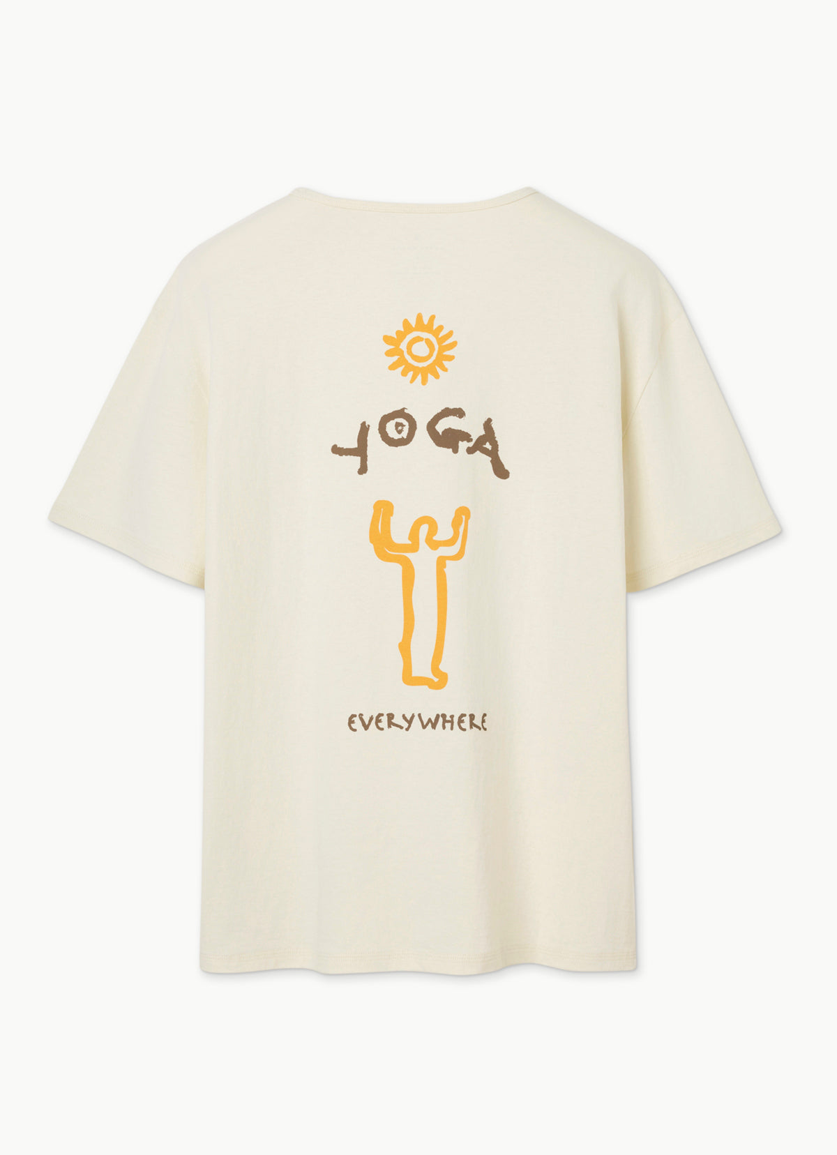 Surya drawing T (Unisex)_White Asparagus