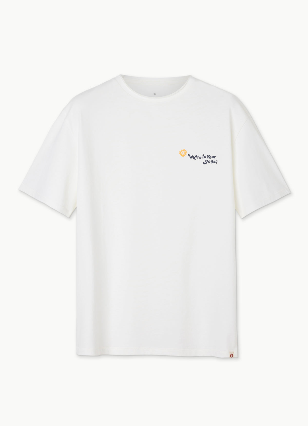 Surya lettering T (Unisex)_Star White