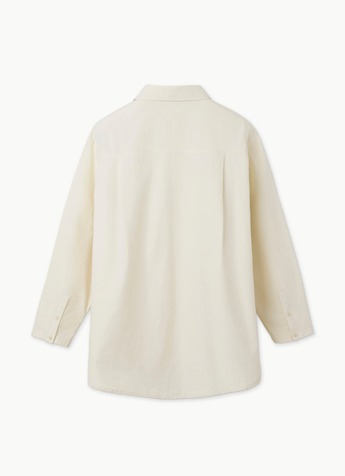 Overfit pocket shirts (Unisex)_Cream
