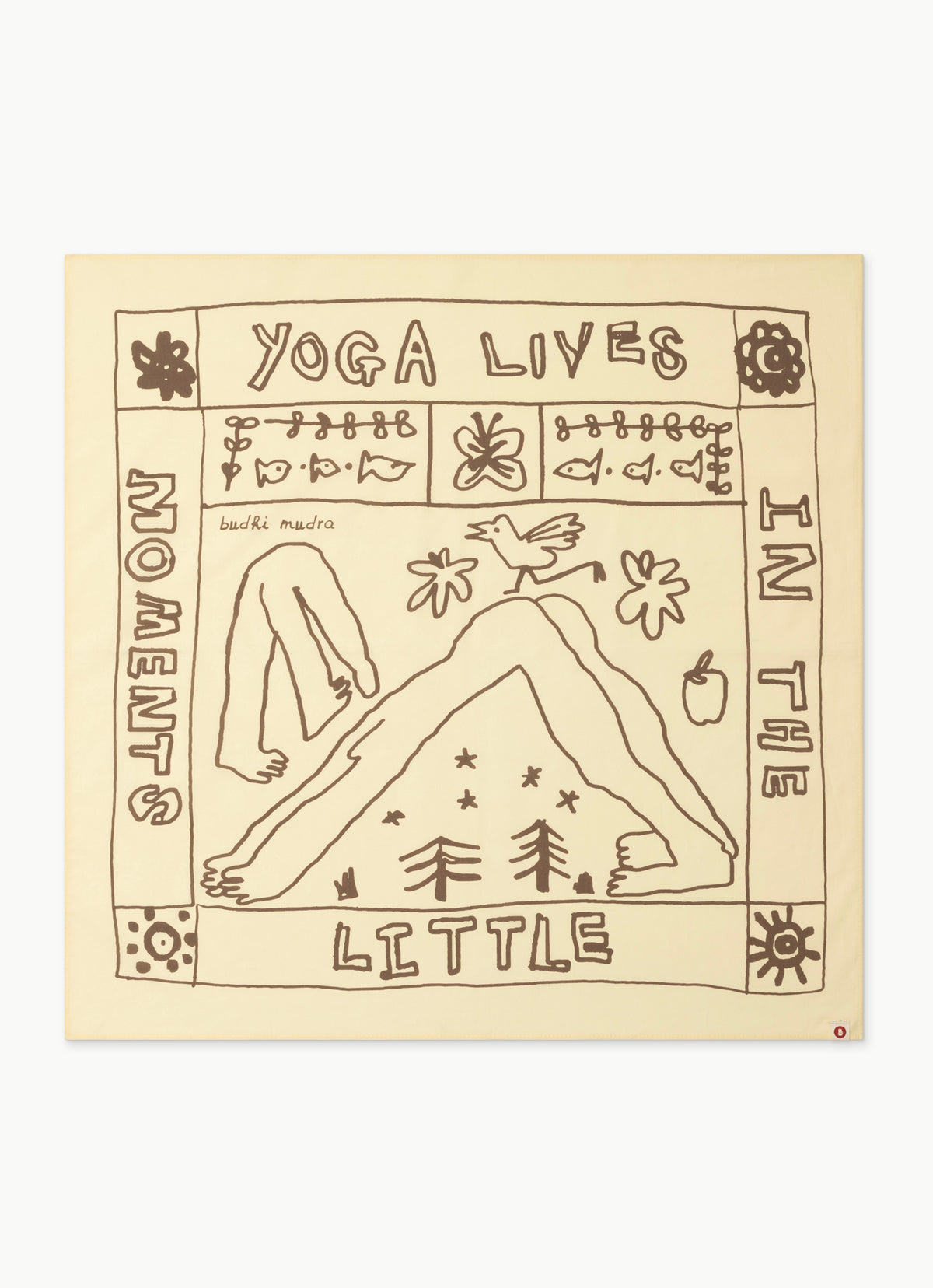 BM yoga bandana_Yellow