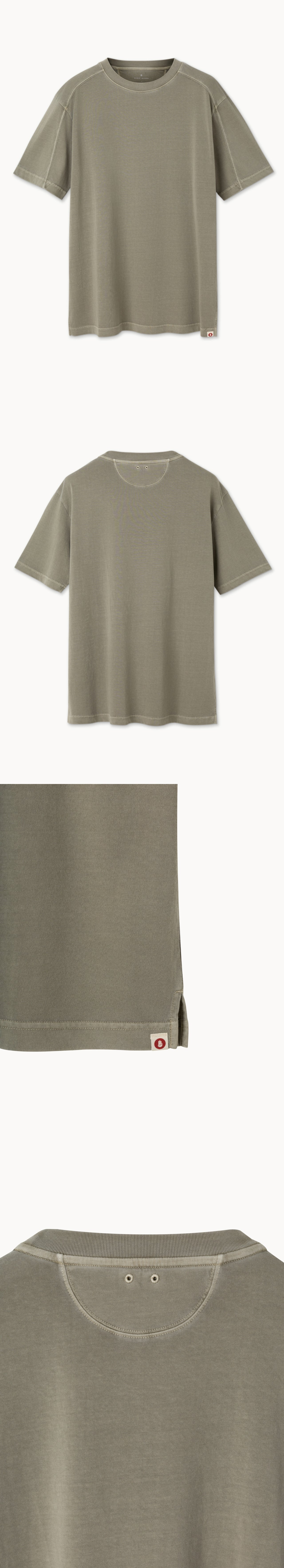 Keras short sleeve_dyed (For Men)_Timber Wolf