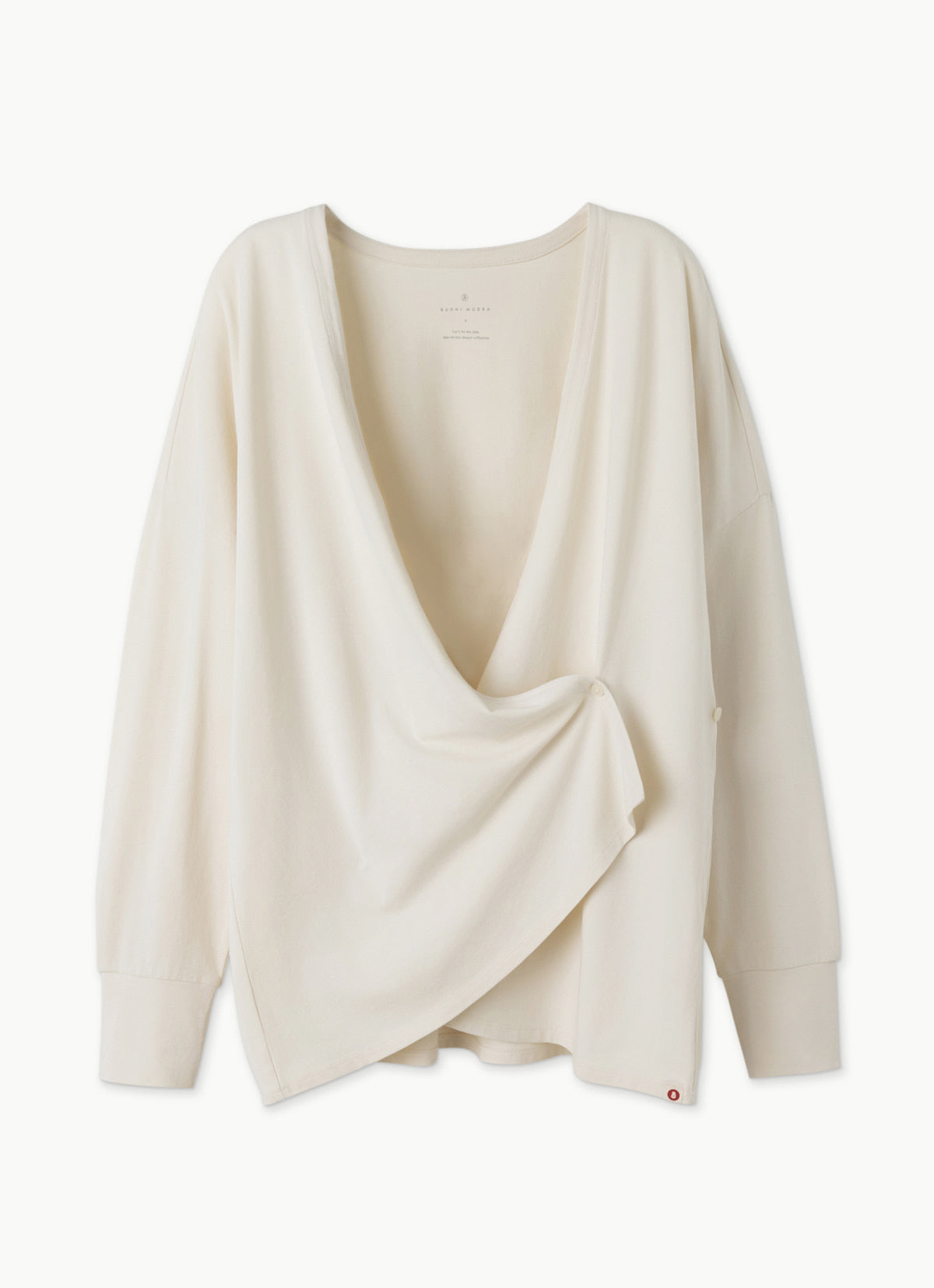 Soft wrap cardigan_Birch