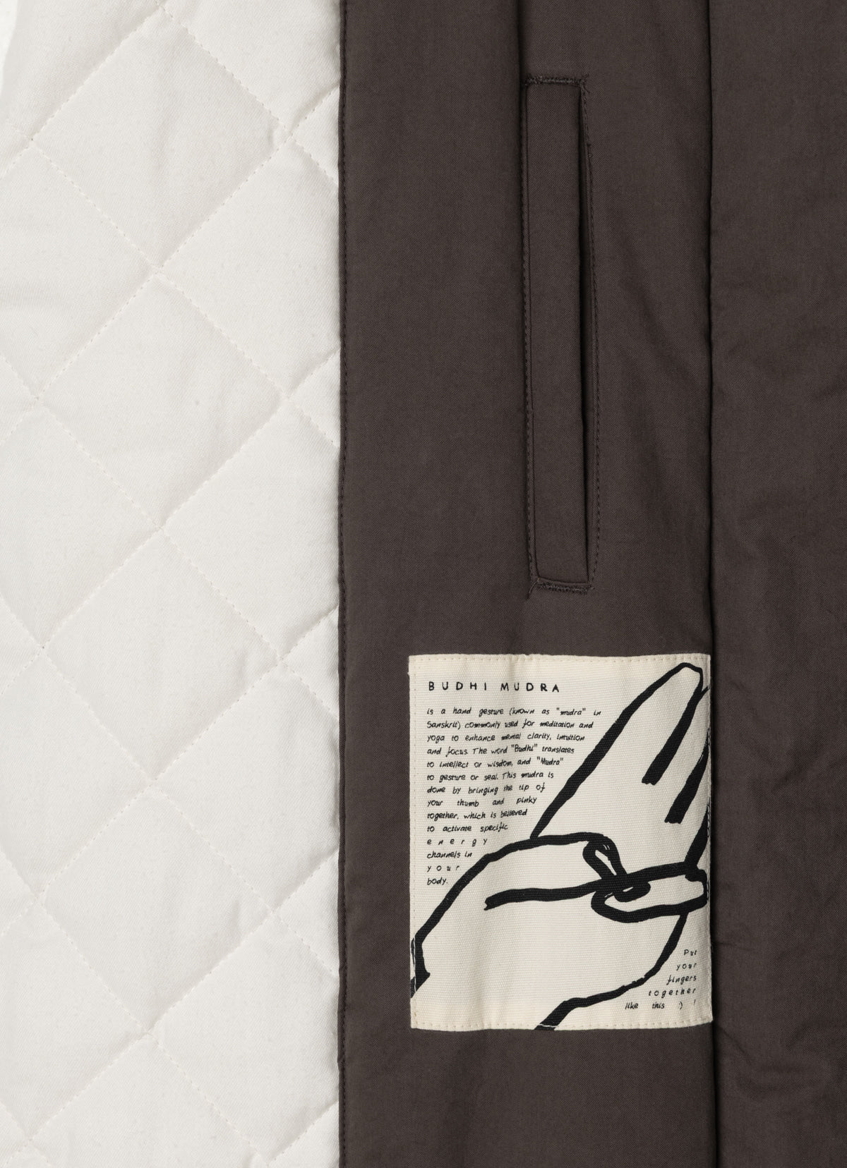 Varuna padded coat_Brown