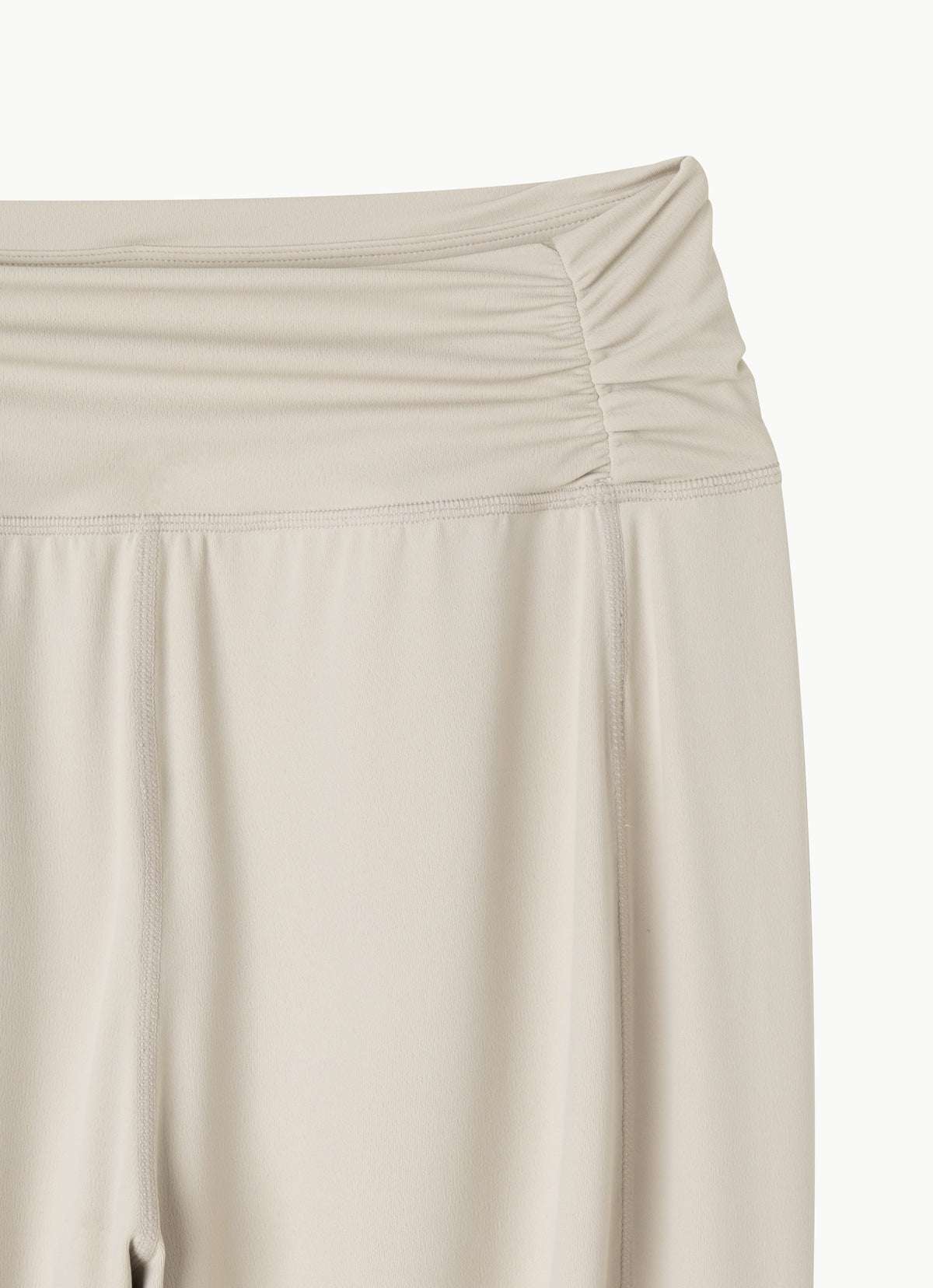 [Movement Line] Shirring jogger pants_Birch