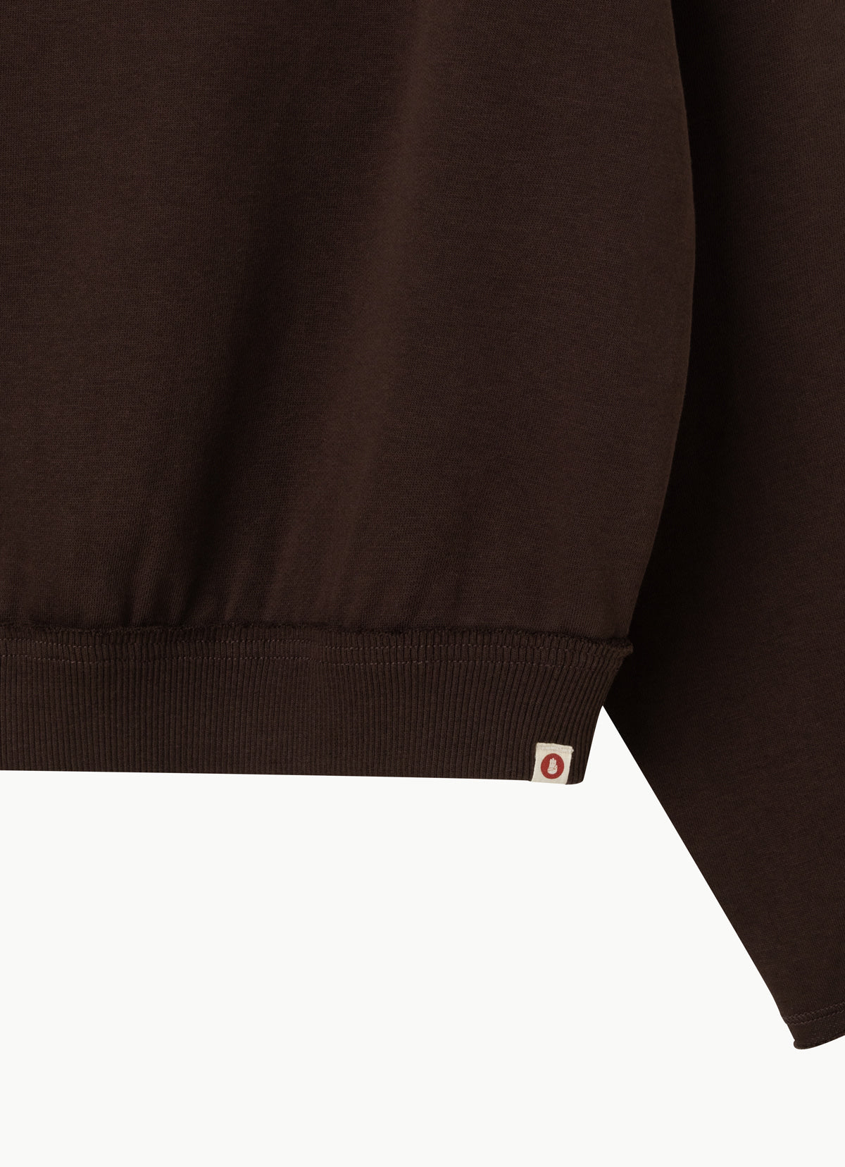 Off-shoulder sweat top_Coffee Bean