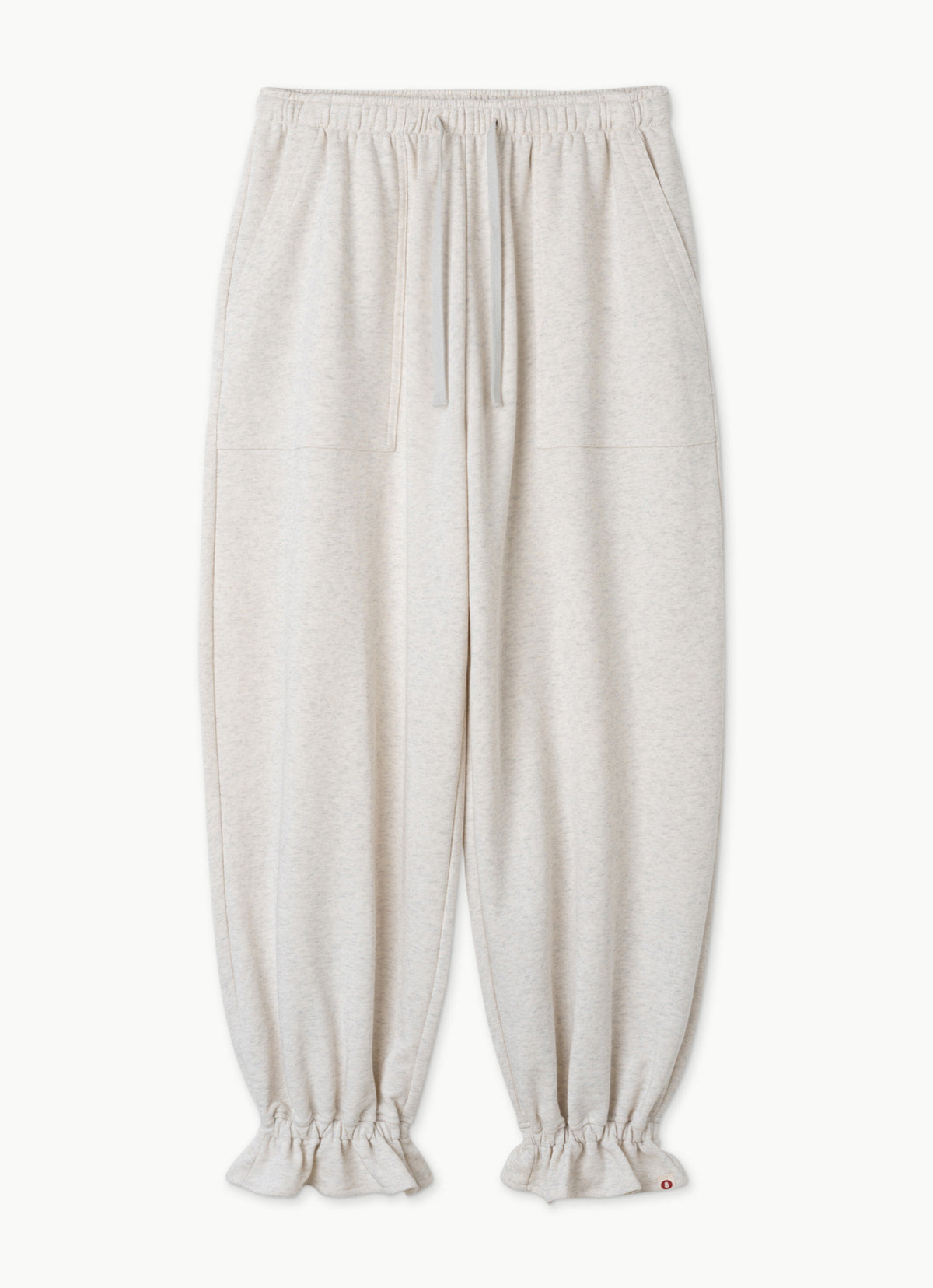 Ame jogger pants_Oatmeal Melange